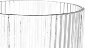 Vivalto Kieliszek do wody w prążki, 370 ml, 6 sztuk 4