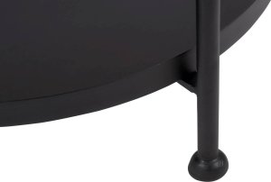 Boltze Mały stolik kawowy okrągły TRAY z blatem z drewna mango, Ø 39 x 55 cm 3