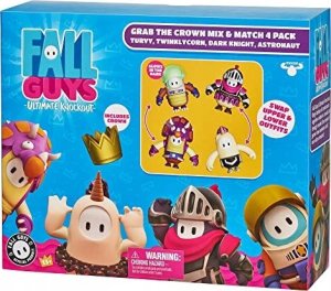 Figurka Moose Toys Fall Guys Mix & Match Figures 4-pack 6