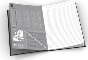 Oxford Notesbog Oxford Smart Black, A4, linjeret, 96 ark, 90 g 2