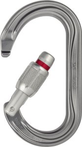 Petzl Petzl M33A SL, Screw-lock, Locking carabiner, D-shaped, Aluminium, Grey, 25 kN 4
