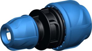 Overg.muffe 20mm x 3/4 - iJOINT PN16. PP-EPDM 1