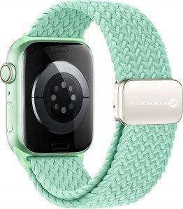 ForCell FORCELL F-DESIGN FA02 pasek magnetyczny nylonowy do APPLE Watch 38 / 40 / 41 mm pistacjowy 1