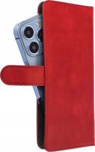 Partner Tele.com Kabura uniwersalna COMMON Book rozmiar M do SAMSUNG S21 / NOTE / NOTE 2 / NOTE 3 / S10 / HUAWEI P30 Lite / P9 / P9 Lite / SONY XPERIA Z3 / Z4 / Z5 czerwona 1