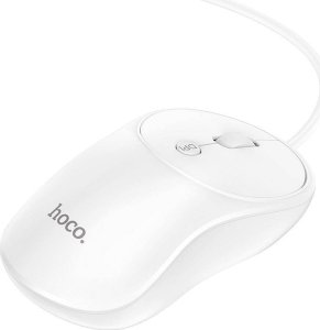 Mysz Hoco HOCO mysz komputerowa przewodowa USB A GM13 1,5 m biała 3
