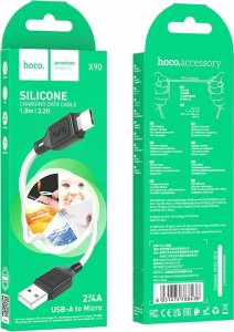 Kabel USB Hoco USB-A - microUSB 1 m Biały 5