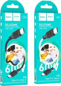 Kabel USB Hoco USB-C - USB-C 1 m Czarny 6
