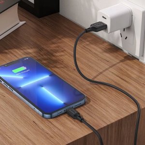 Kabel USB Hoco USB-A - microUSB 1 m Czarny 5