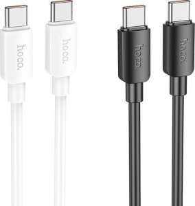Kabel USB Hoco USB-C - USB-C 1 m Czarny (X96 Black) 3