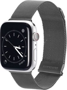 Dux Ducis DUX DUCIS pasek MILANESE magnetyczny ze stali nierdzewnej do Apple Watch 38 / 40 / 41 mm szary 1