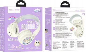 Słuchawki Hoco HOCO słuchawki bezprzewodowe nagłowne W50 białe 4