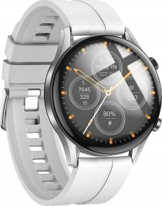 Smartwatch Hoco HOCO smartwatch z funkcją rozmowy Y7 Pro srebrny 1