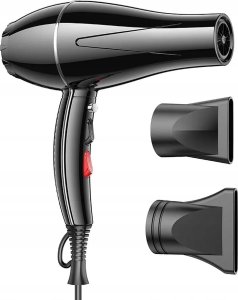 Suszarka Hoco HOCO suszarka do włosów HP12 czarna 6
