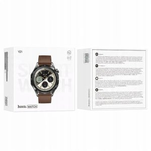 Smartwatch Hoco HOCO smartwatch z funkcją rozmowy AMOLED Y21 szary 7
