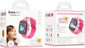 Hoco HOCO smartwatch dla dzieci z funkcją rozmowy Y100 różowy 5