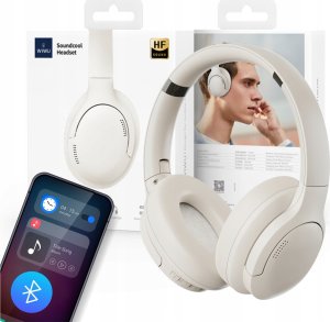 Słuchawki WiWU WiWU - Słuchawki bezprzewodowe Soundcool Headset TD-02 - białe 10
