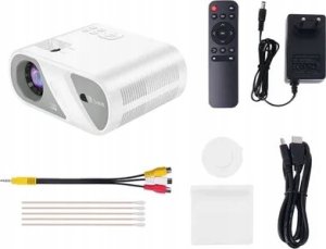 Projektor Hoco HOCO projektor Wi-Fi Bluetooth 720P DT1 biały 4