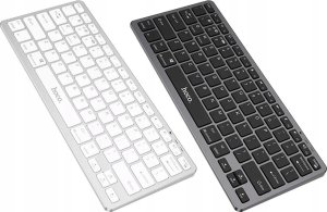 Klawiatura Hoco klawiatura wireless QWERTY GM32 silver 2