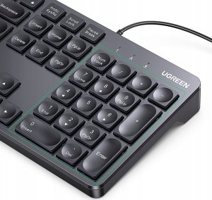 Klawiatura Ugreen Klawiatura Ugreen KU004 90875 przewodowa 1.5 m do Windows / MacOS - czarna 4