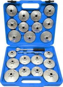 Falon-Tech Klucze nasadowe do filtrów oleju nasadki zestaw 23 elementów 1