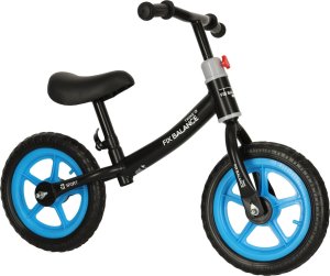 KIK Rowerek biegowy Trike Fix Balance Ultra Lekki 1,8kg Czarno-Niebieski 1