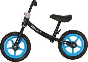 KIK Rowerek biegowy Trike Fix Balance Ultra Lekki 1,8kg Czarno-Niebieski 2