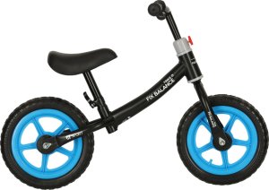 KIK Rowerek biegowy Trike Fix Balance Ultra Lekki 1,8kg Czarno-Niebieski 3