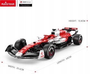 Rastar 1:8 Alfa Romeo F1 C42 Klocki 2261el. R/C RASTAR 4
