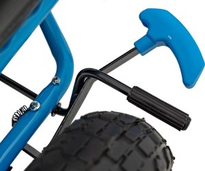 Triton Gokart na Pedały AIR PerHour dla dzieci Niebieski + Hamulec ręczny + Pompowane koła + Regulacja siedzenia 13