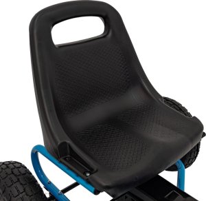 Triton Gokart na Pedały AIR PerHour dla dzieci Niebieski + Hamulec ręczny + Pompowane koła + Regulacja siedzenia 14