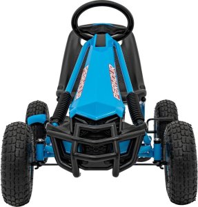 Triton Gokart na Pedały AIR PerHour dla dzieci Niebieski + Hamulec ręczny + Pompowane koła + Regulacja siedzenia 4
