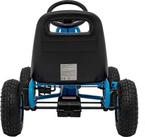 Triton Gokart na Pedały AIR PerHour dla dzieci Niebieski + Hamulec ręczny + Pompowane koła + Regulacja siedzenia 7