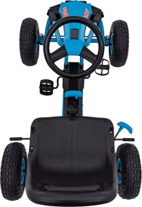 Triton Gokart na Pedały AIR PerHour dla dzieci Niebieski + Hamulec ręczny + Pompowane koła + Regulacja siedzenia 10