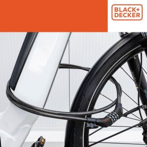 OnGuard ZAPIĘCIE ROWEROWE LINKA NA SZYFR 10x900MM Z UCHWYTEM BLACK+DECKER 4