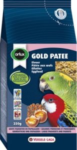 Versele-Laga VERSELE - LAGA - Orlux Gold Patee Large Parakeets and Parrots pokarm jajeczny mokry dla średnich i dużych papug 250g 1