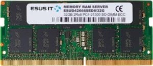 Pamięć ESUS IT Pamięć RAM1x 32GBESUS IT SO-DIMM ECC DDR42666MHzPC4-21300|ESUD42666SED8/32G 1