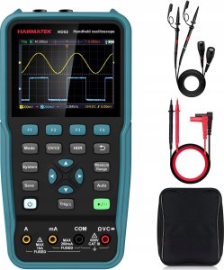 Rigol HANMATEK oscyloskop cyfrowy HO52 50 MHz, 2-kanałowy oscyloskop 2 w 1 1