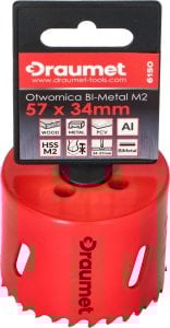 DRAUMET DRAUMET otwornica BI-METAL M2 57x34mm one size 3