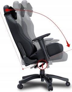 Fotel Anda Seat Fotel gamingowy Anda Seat Luna L czarny skórzany 15