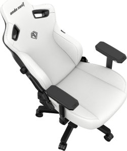 Fotel Anda Seat Fotel gamingowy skórzany AndaSeat Kaiser 3 L biały obrotowy 7