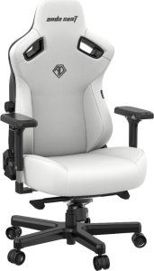 Fotel Anda Seat Fotel gamingowy skórzany AndaSeat Kaiser 3 L biały obrotowy 9