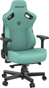 Fotel Anda Seat Fotel gamingowy skórzany Anda Seat Kaiser 3 L zielony obrotowy 5