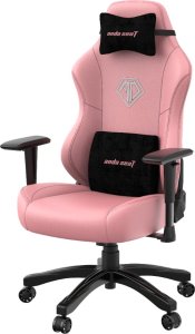Fotel Anda Seat Fotel gamingowy skórzany Anda Seat Phantom 3 L różowy obrotowy 3