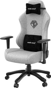Fotel Anda Seat Fotel gamingowy materiałowy Anda Seat Phantom 3 L szary obrotowy 3