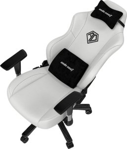 Fotel Anda Seat Fotel gamingowy skórzany Anda Seat Phantom 3 L biały obrotowy 7