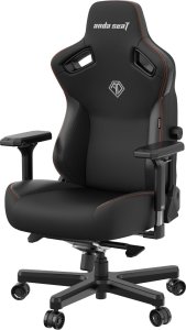 Fotel Anda Seat Fotel gamingowy skórzany Anda Seat Kaiser 3 XL czarny obrotowy 3