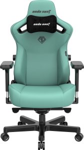 Fotel Anda Seat Fotel gamingowy skórzany Anda Seat Kaiser 3 XL zielony obrotowy 1