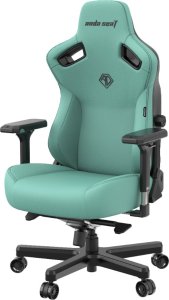 Fotel Anda Seat Fotel gamingowy skórzany Anda Seat Kaiser 3 XL zielony obrotowy 3