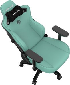 Fotel Anda Seat Fotel gamingowy skórzany Anda Seat Kaiser 3 XL zielony obrotowy 8