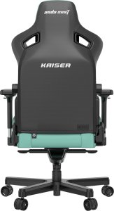 Fotel Anda Seat Fotel gamingowy skórzany Anda Seat Kaiser 3 XL zielony obrotowy 9